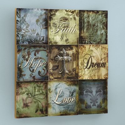 Inspirational Plaque Art