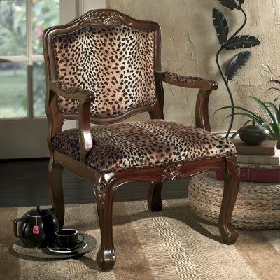 Leopard Arm Chair