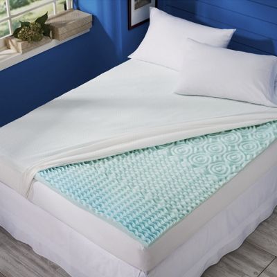 Innergy By Therapedic Memory Foam Zoned Topper