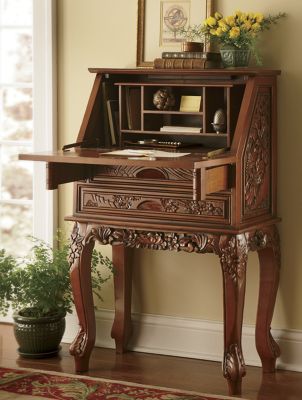 Carved Secretary A