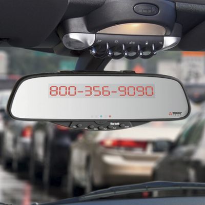 Hands Free Rear View Mirror