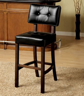 Stool Leather Upholstered