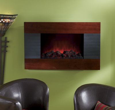 Contemporary Wall Fireplace