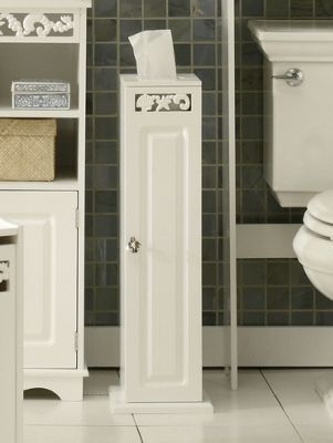 Coral Bathroom Tissue Holder