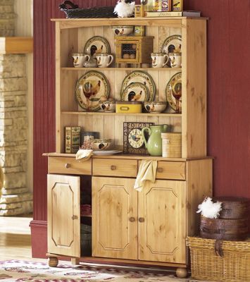 Grand Impressions Display Hutch And Sideboard