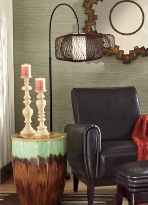 Bamboo Floor Lamp