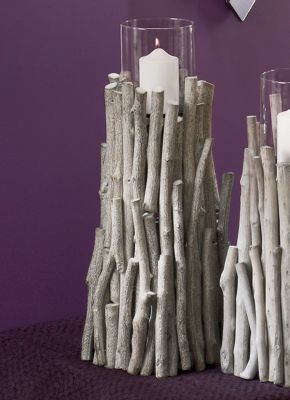 Large Twig Candleholder
