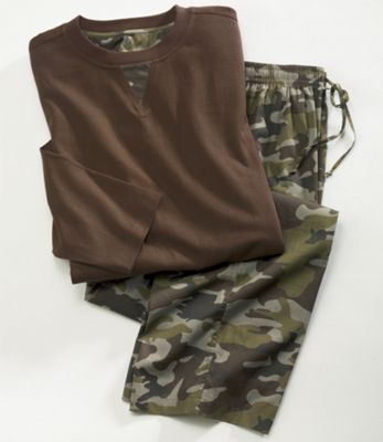 2 Piece Camo Lounge Set