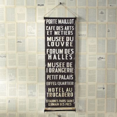 Wall Banner French