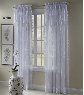 Carly Lace Panel With Valance