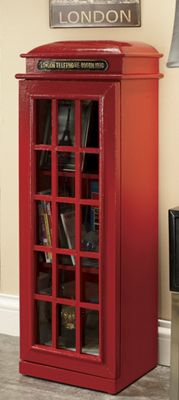 Cabinet British Telephone Box