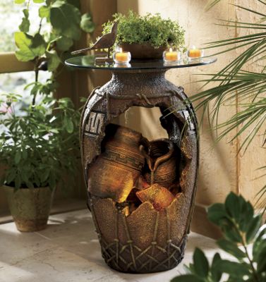 Antiquities Fountain Table