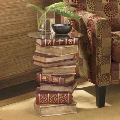 Table Book Stack