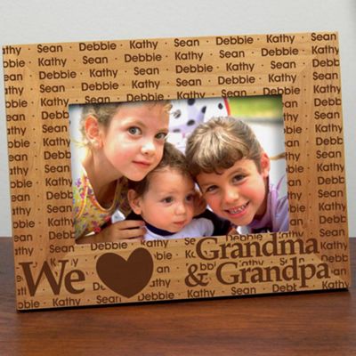 We Love Lasered Frame