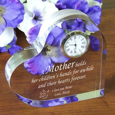 Mothers Day Keepsake Clock