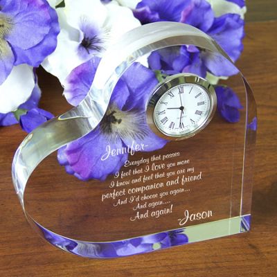Id Choose You Again Keepsake Clock