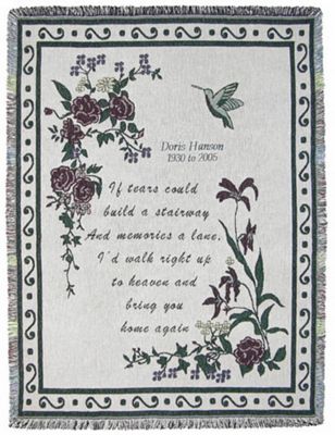Stairway Of Tears Personalized Throw