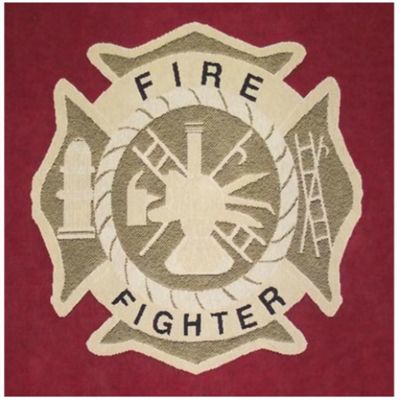 Personalized Firefighter Throw