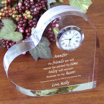 Friends Forever Keepsake Clock