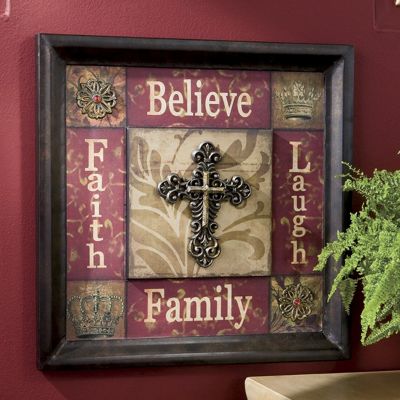 Wall Plaque Devotional Metal