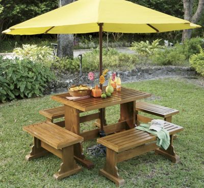 5 Piece Picnic Table Set