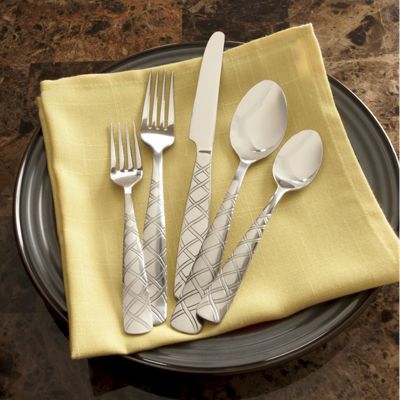 Flatware Sterling Weave 20 Piece Set