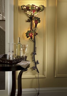 Stained Glass Grape Wallchiere