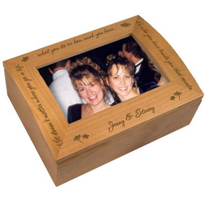 Who You Have Beside Keepsake Box