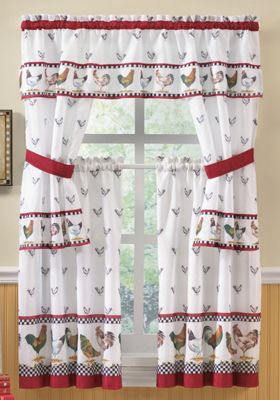 Kitchen Curtains Top O The Morning