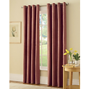 Panel Media Microsuede Grommet Blackout
