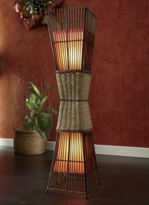 Floor Lamp Palisade Cane