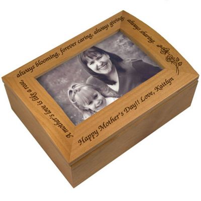 A Mothers Love Photo Keepsake Box