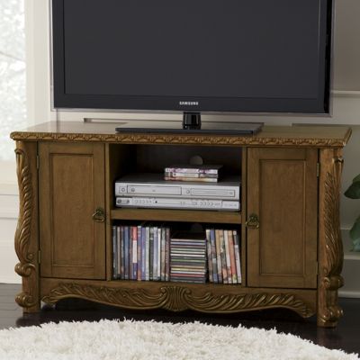Tv Stand Wallace Carved