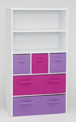 Bookcase, Pink &...