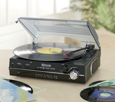 Digital Turntable With Am Fm Stereo