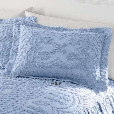 Chenille Ruffled Sham