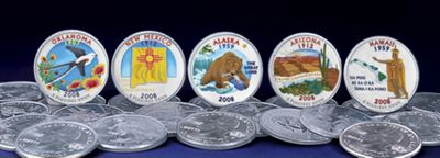 2008 Colorized Statehood Quarters