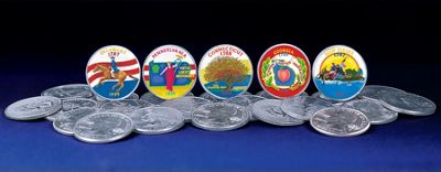 1999 Colorized Statehood Quarters