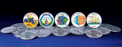 2000 Colorized Statehood Quarters