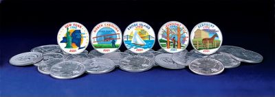 2001 Colorized Statehood Quarters