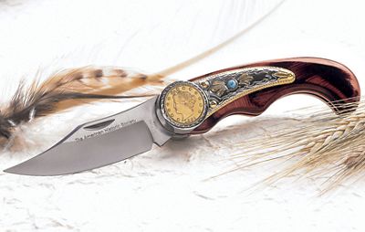 Racketeer Nickel Pocket Knife