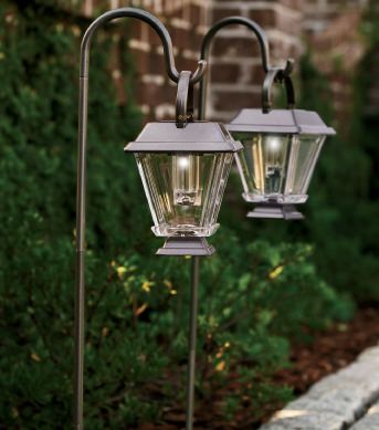 2 Piece Solar Lanterns With Hooks