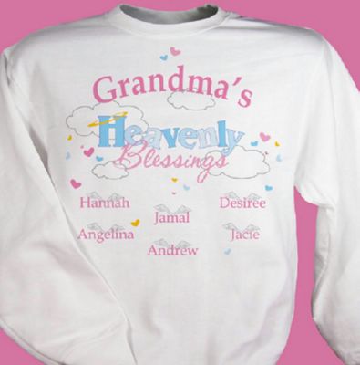 Grandmas Heavenly Blessing Sweatshirt