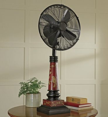 Table Fan Bird Motif