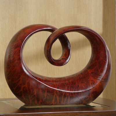 Peque�o flujo abstracta escultura