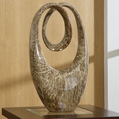 Escultura de gran flujo abstracto