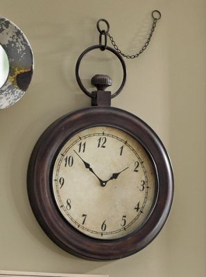 Wall Clock Pocket Watch