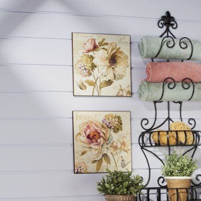 Art Marche De Fleurs Set Of 2