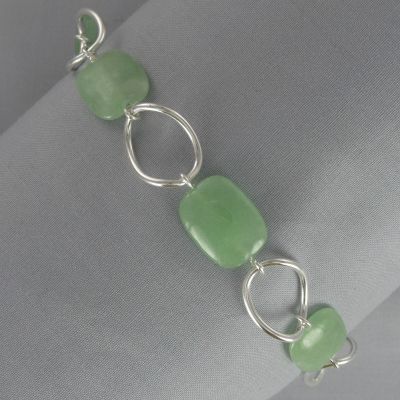 Jade Nugget Bracelet