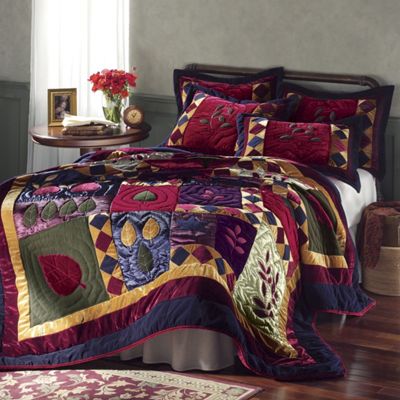 Velvet Dreams Quilt and Sham